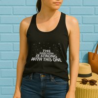 Sarcastic The Sarcasm Is Strong With This One Womens Tank Top
