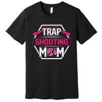 Skeet Trap Shooting Mom funny sport Mother's Day Premium T-Shirt