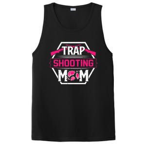 Skeet Trap Shooting Mom funny sport Mother's Day PosiCharge Competitor Tank