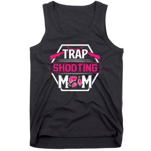 Skeet Trap Shooting Mom funny sport Mother's Day Tank Top