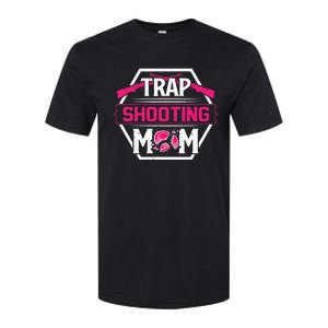 Skeet Trap Shooting Mom funny sport Mother's Day Softstyle CVC T-Shirt