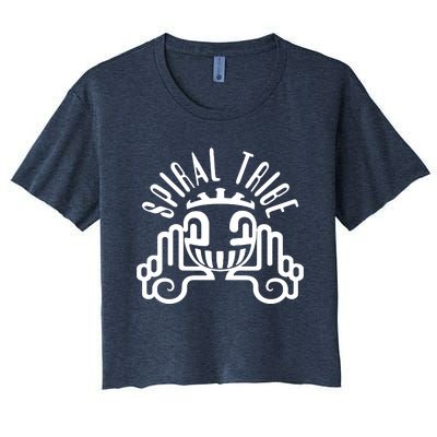 Spiral Tribe Women's Crop Top Tee