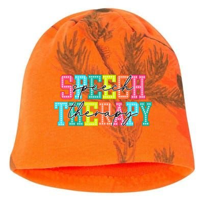 Speech Therapy Kati - Camo Knit Beanie