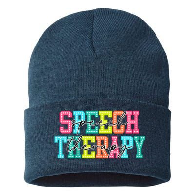 Speech Therapy Sustainable Knit Beanie