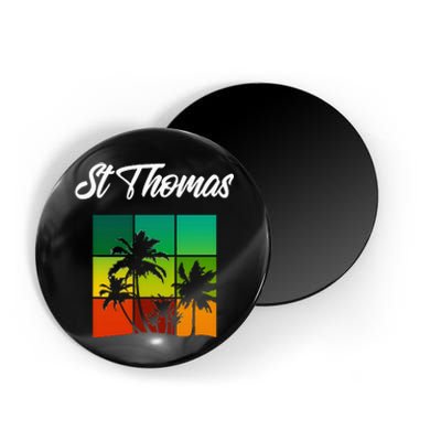 St Thomas Souvenir Cool Virgin Islands Vacation Magnet