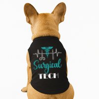Scrub Tech Surgical Tech Week Technologist Technicians Ekg Cool Gift Doggie Tank
