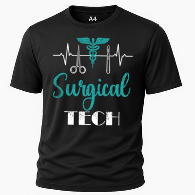 Scrub Tech Surgical Tech Week Technologist Technicians Ekg Cool Gift Performance Shirt