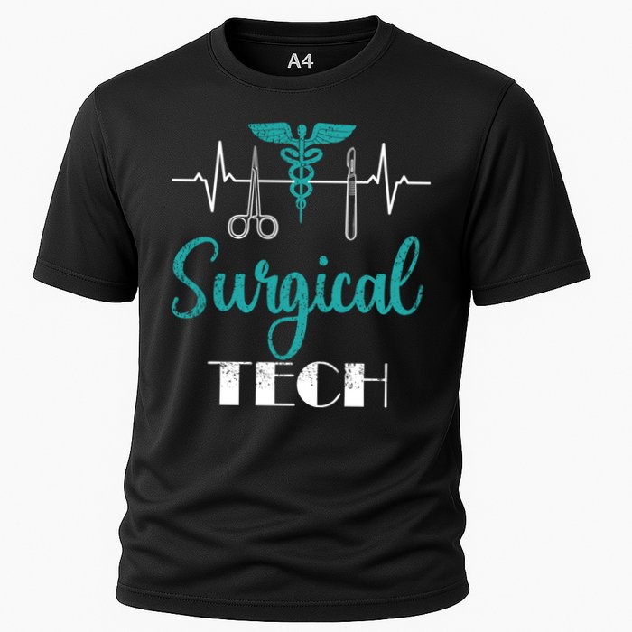 Scrub Tech Surgical Tech Week Technologist Technicians Ekg Cool Gift Performance Shirt