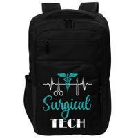 Scrub Tech Surgical Tech Week Technologist Technicians Ekg Cool Gift Impact Tech Backpack