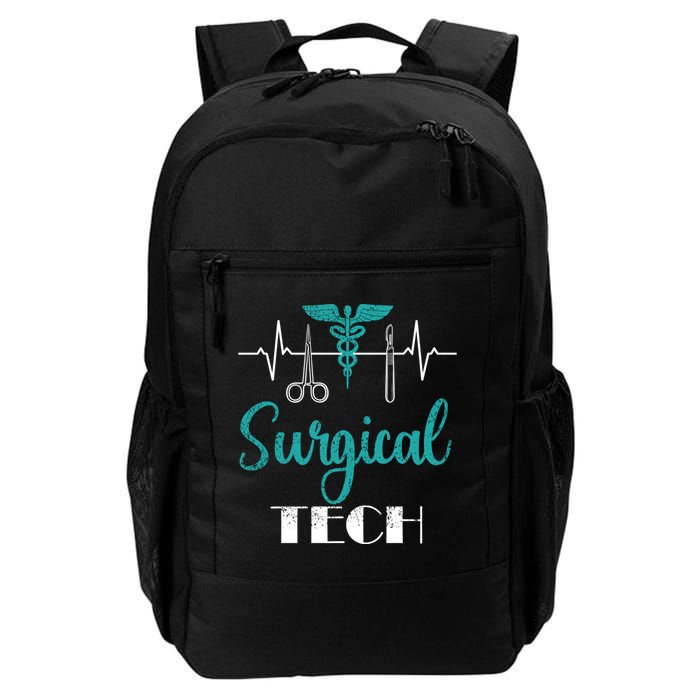Scrub Tech Surgical Tech Week Technologist Technicians Ekg Cool Gift Backpack