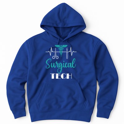 Scrub Tech Surgical Tech Week Technologist Technicians Ekg Cool Gift Hoodie
