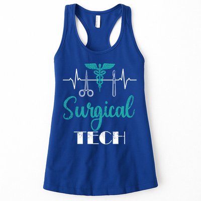 Scrub Tech Surgical Tech Week Technologist Technicians Ekg Cool Gift Womens Tank Top