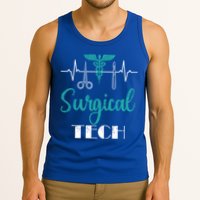 Scrub Tech Surgical Tech Week Technologist Technicians Ekg Cool Gift Tank Top
