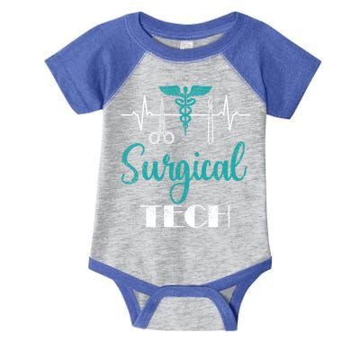 Scrub Tech Surgical Tech Week Technologist Technicians Ekg Cool Gift Infant Baby Jersey Bodysuit