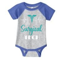 Scrub Tech Surgical Tech Week Technologist Technicians Ekg Cool Gift Infant Baby Jersey Bodysuit