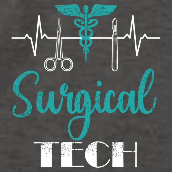 Scrub Tech Surgical Tech Week Technologist Technicians Ekg Cool Gift Vector Backpack