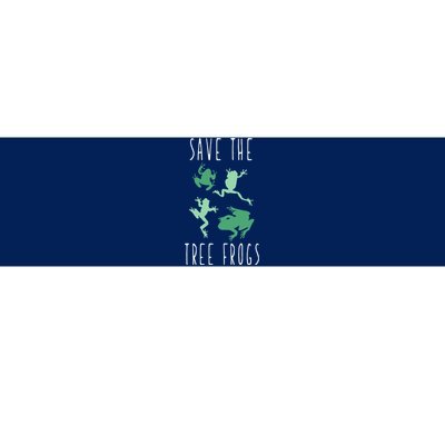 Save The Tree Frogs Endangered Animal Conservation Earth Day Bumper Sticker