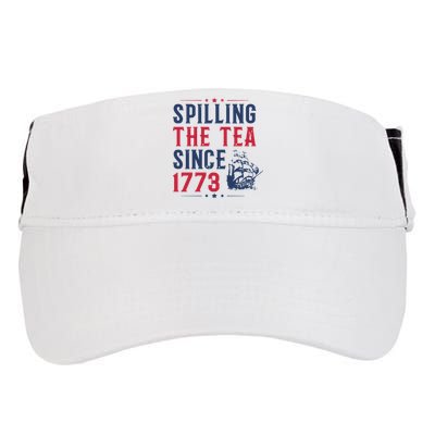 Spilling The Tea Since 1773 History Teacher Gift Funny History Teacher Adult Drive Performance Visor