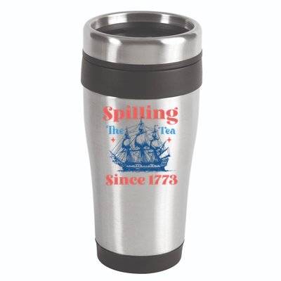 Spilling The Tea Since 1773 16oz Travel Tumbler