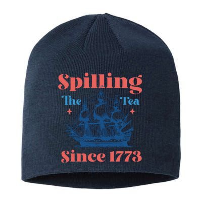 Spilling The Tea Since 1773 Sustainable Beanie