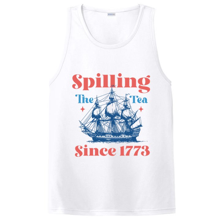 Spilling The Tea Since 1773 PosiCharge Competitor Tank