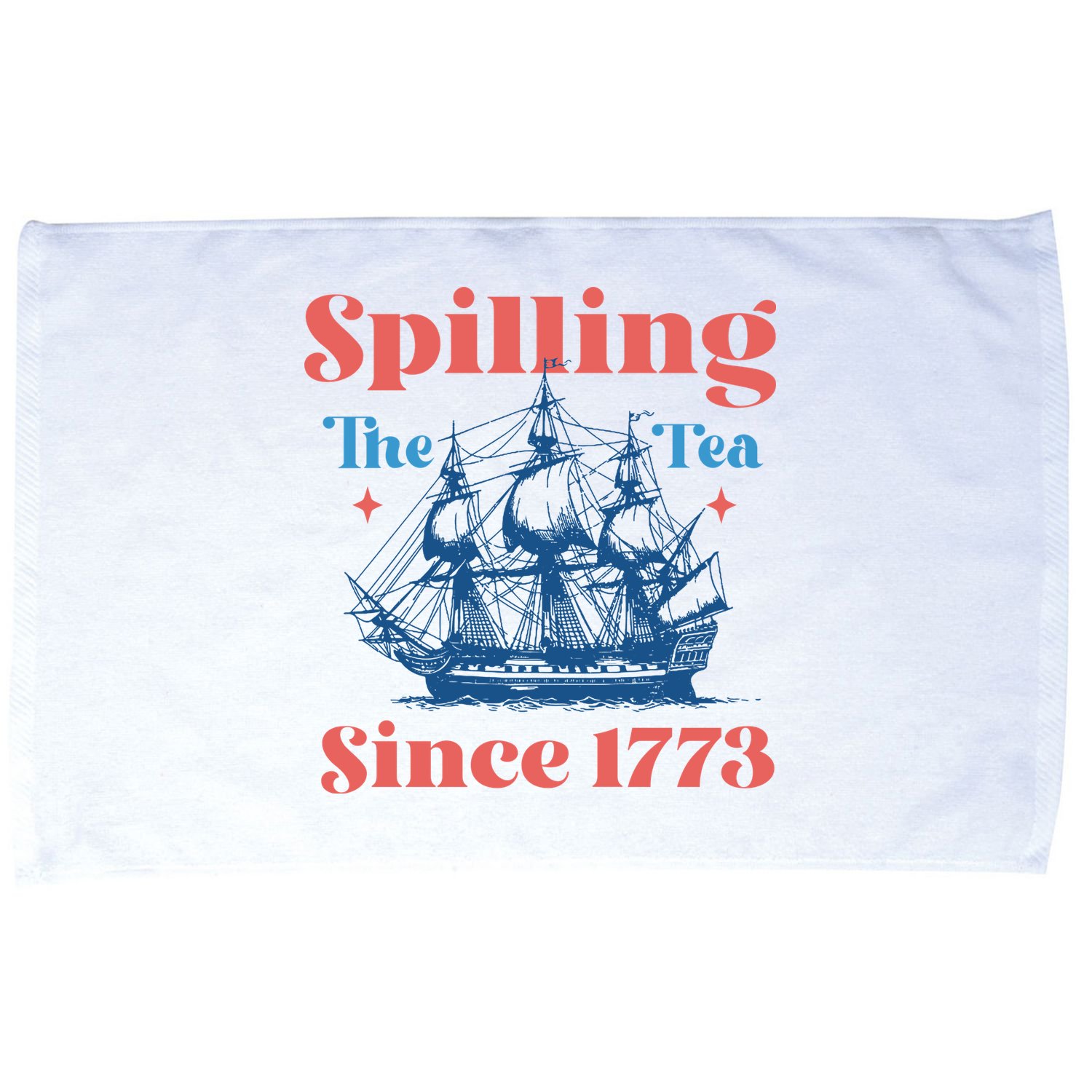 Spilling The Tea Since 1773 Microfiber Hand Towel