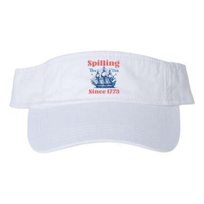 Spilling The Tea Since 1773 Valucap Bio-Washed Visor