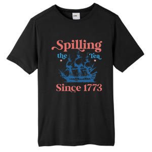 Spilling The Tea Since 1773 Tall Fusion ChromaSoft Performance T-Shirt