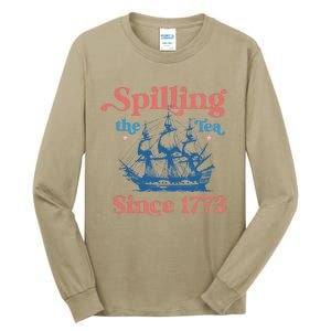 Spilling The Tea Since 1773 Tall Long Sleeve T-Shirt