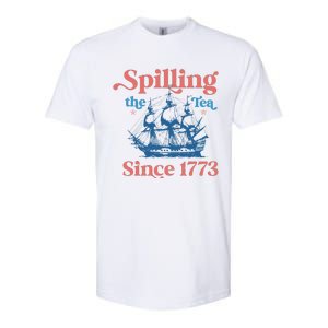 Spilling The Tea Since 1773 Softstyle CVC T-Shirt