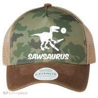 Sawsaurus TRex Tyrannosaurus Rex Funny Legacy Tie Dye Trucker Hat