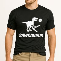 Sawsaurus TRex Tyrannosaurus Rex Funny Cooling Performance Crew T-Shirt