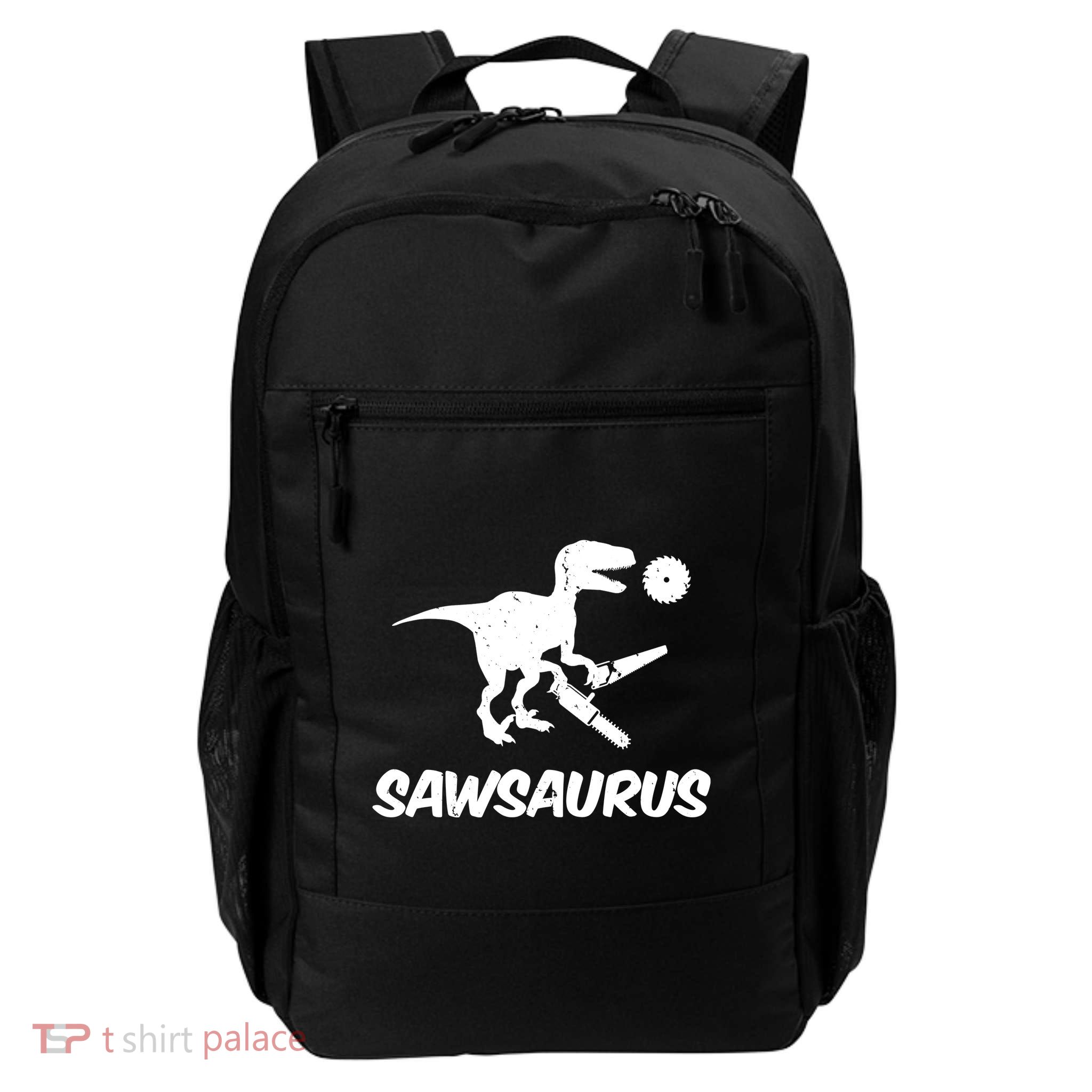 Sawsaurus TRex Tyrannosaurus Rex Funny Daily Commute Backpack