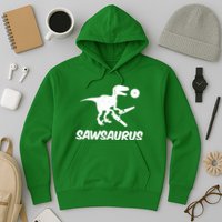 Sawsaurus TRex Tyrannosaurus Rex Funny Hoodie