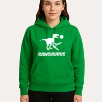 Sawsaurus TRex Tyrannosaurus Rex Funny Hoodie