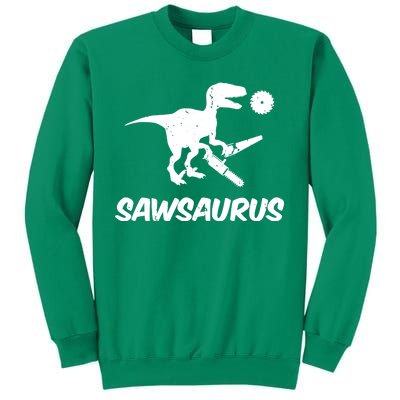 Sawsaurus TRex Tyrannosaurus Rex Funny Sweatshirt