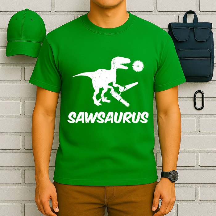 Sawsaurus TRex Tyrannosaurus Rex Funny T-Shirt