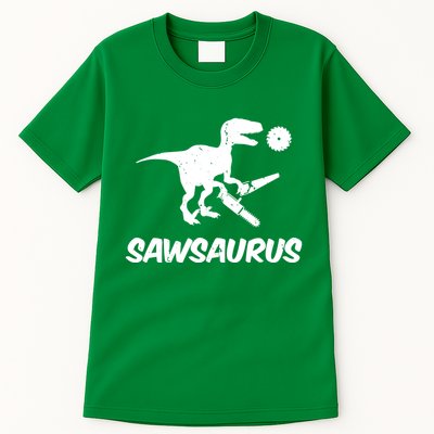 Sawsaurus TRex Tyrannosaurus Rex Funny Tall T-Shirt