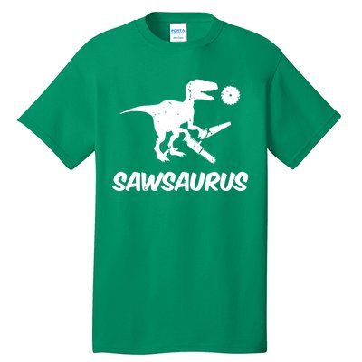 Sawsaurus TRex Tyrannosaurus Rex Funny Tall T-Shirt