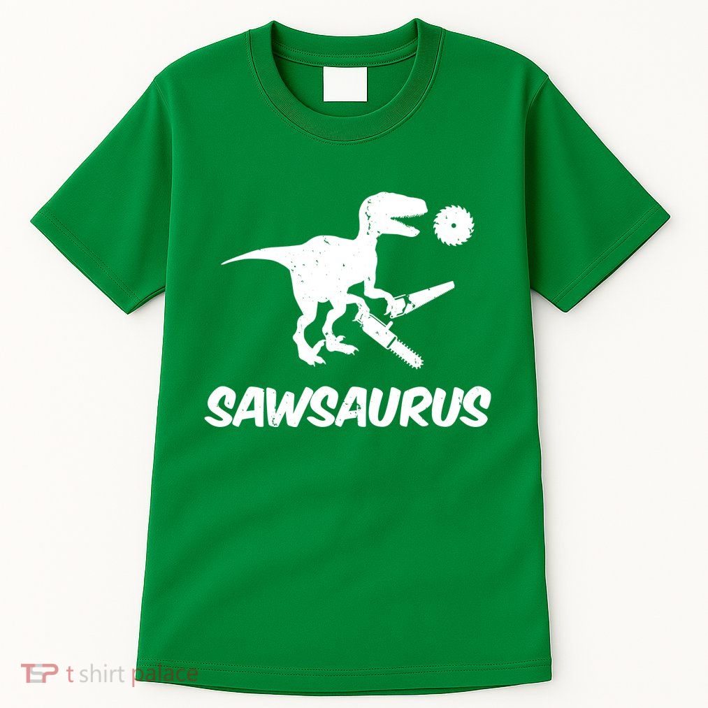 Sawsaurus TRex Tyrannosaurus Rex Funny Tall T-Shirt