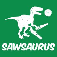 Sawsaurus TRex Tyrannosaurus Rex Funny Poster
