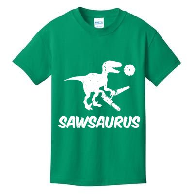 Sawsaurus TRex Tyrannosaurus Rex Funny Kids T-Shirt