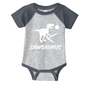 Sawsaurus TRex Tyrannosaurus Rex Funny Infant Baby Jersey Bodysuit