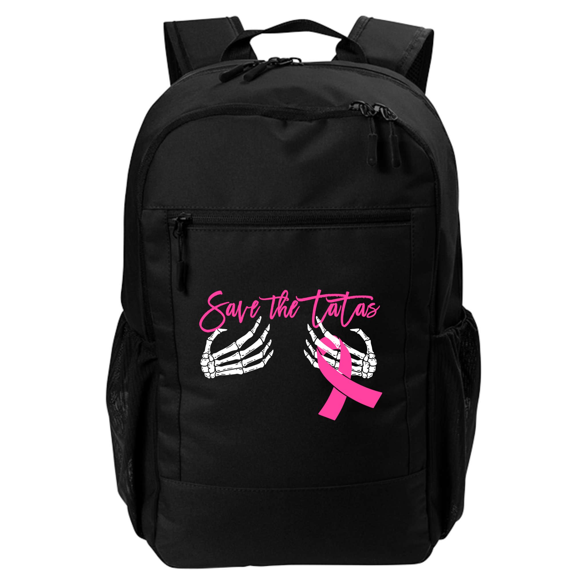 Save The Tatas Breast Cancer Awareness Gift Backpack