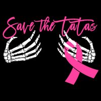 Save The Tatas Breast Cancer Awareness Gift Backpack