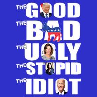 Support Trump The Good The Bad The Ugly The Stupid The Idiot Mesh Reversible Basketball Jersey Tank