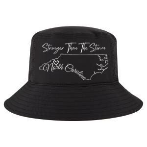 Strong Than The Storm Strong North Carolina Cool Comfort Performance Bucket Hat