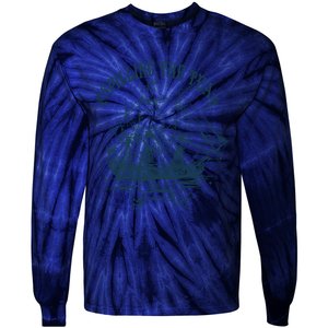 Spilling The Tea Since 1773 America Freedom Tie-Dye Long Sleeve Shirt