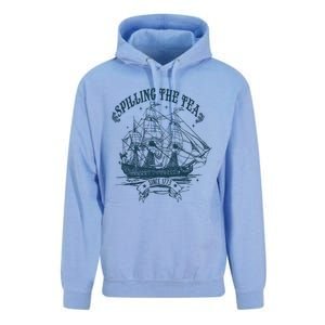 Spilling The Tea Since 1773 America Freedom Unisex Surf Hoodie