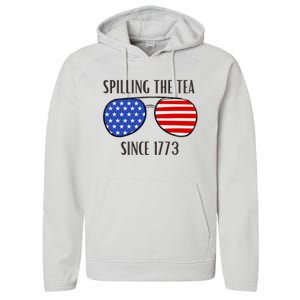 Spilling the Tea Performance Fleece Hoodie